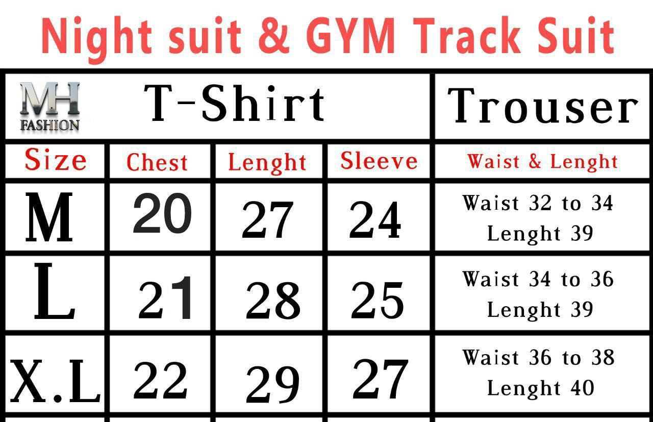 Gray double heart half sleeve night suit MH FASHION