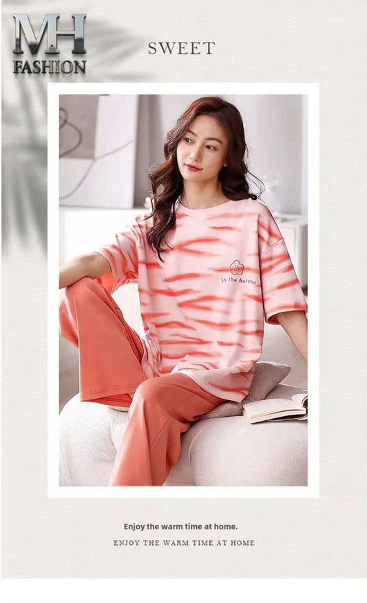 In the autume night suit in premium fabric cotton jarsy