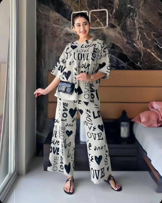 Skin Love Heart PJ Set