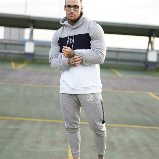 Contrast Panel Winter Tracksuit For Mens & Boys STYLE GROOVE